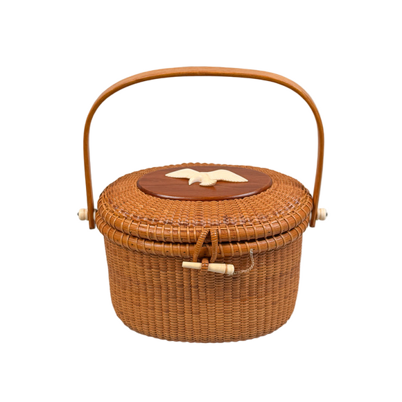 Vintage Nantucket Basket Purse by Paul Whitten