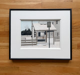 "Defunct Popcorn Stand" Painting by John Austin