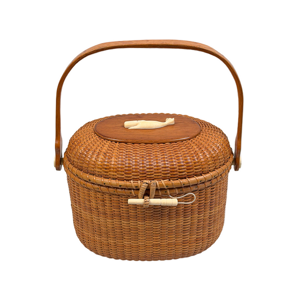Vintage Whalers Craft Nantucket Basket Purse