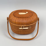 Vintage Whalers Craft Nantucket Basket Purse