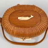 Vintage Whalers Craft Nantucket Basket Purse