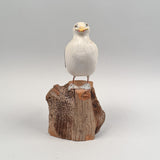 American Herring Gull Bird Carving by Gustave Jansson