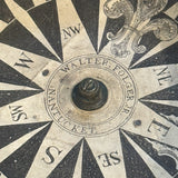 Antique Whaleboat Compass by Walter Folger Jr., Nantucket