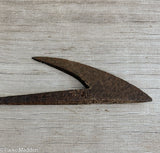 Antique James Durfee Single Flue Whaling Harpoon from Whaleship Leonidas