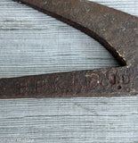 Antique James Durfee Single Flue Whaling Harpoon from Whaleship Leonidas
