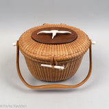 Vintage Nantucket Basket Purse by José Formoso Reyes
