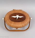 Vintage Nantucket Basket Purse by José Formoso Reyes