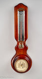Antique Tycos Thermometer & Stormoguide Barometer