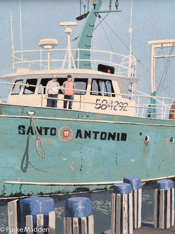 Santo Antonio Nantucket Painting by John Austin