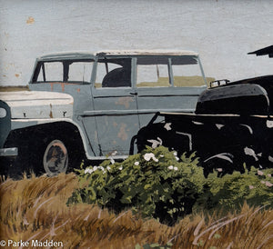 "Tuckernuck Artifacts" Painting by John Austin