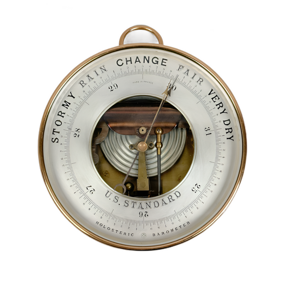 Antique U.S. Standard Holosteric Barometer by Naudet