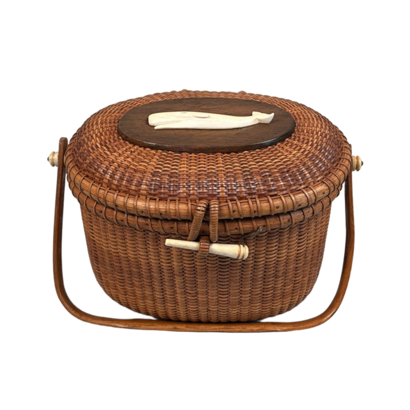 Vintage nantucket basket ナンタケットバスケット　USA Vintage Nantucket Basket Purse by Paul Whitten – Paul Madden