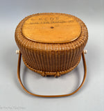 Vintage Nantucket Basket Purse by Paul Whitten 1971