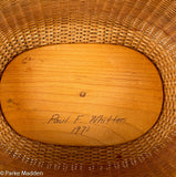 Vintage Nantucket Basket Purse by Paul Whitten 1971