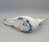 Vintage Cast Cement Seagull Garden Ornament