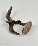 Vintage Bronze Seagull Sculpture by William F. Boogar Jr.