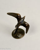 Vintage Bronze Seagull Sculpture by William F. Boogar Jr.