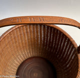 Nantucket Lightship Basket by William H. Wyer