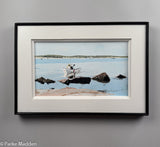 Lobsterman at Brant Point Painting by John Austin