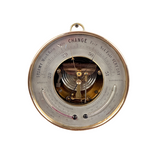 Antique French Barometer with Dual Thermometers