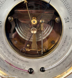 Antique French Barometer with Dual Thermometers