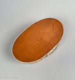 Antique Scrimshaw Panbone Basket
