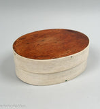 Antique Scrimshaw Panbone Ditty Box