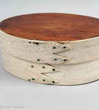 Antique Scrimshaw Panbone Ditty Box
