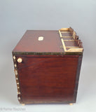 Magnificent Antique Scrimshaw Sewing Chest