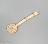 Antique Scrimshaw Whalebone Pie Crimper