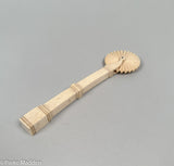 Antique Scrimshaw Whalebone Pie Crimper