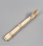 Antique Scrimshaw Whalebone Pie Crimper