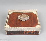 Antique Scrimshaw Sewing Box