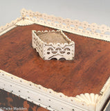 Antique Scrimshaw Sewing Box