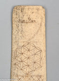 Antique Scrimshaw Corset Busk