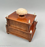 Antique Scrimshaw Thread Box