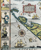 Antique 1926 Map of Nantucket by Tony Sarg