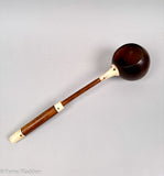 Antique Scrimshaw Coconut Water Dipper