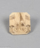Rare Antique Scrimshaw Washington Memorial Bolo