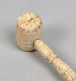 Antique Scrimshaw Miniature Gavel