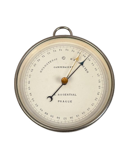 Antique Holosteric Barometer -  A.Rosenthal, Prague