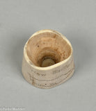 Unusual Antique Scrimshaw Sperm Whale Ivory Cup