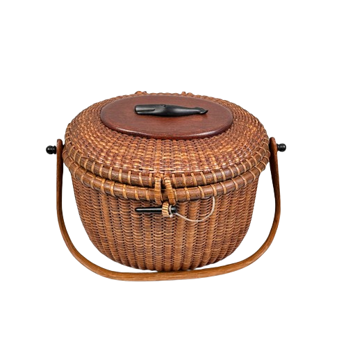 An Early Nantucket Basket Purse by José Formoso Reyes