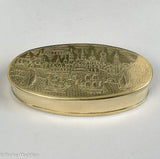 Antique 19th C. Dutch Brass Tobacco Box