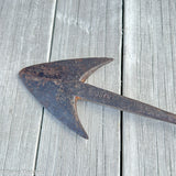 Antique Double Flue Whaling Harpoon - P.E. Merrihew