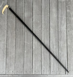 Antique Scrimshaw Cane from Martha's Vineyard