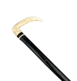 Antique Scrimshaw Cane from Martha's Vineyard