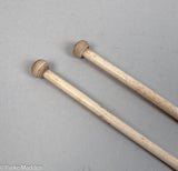 Antique Scrimshaw Whalebone Knitting Needles