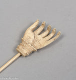 Antique Carved Bone Back Scratcher