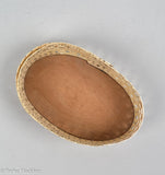 Antique Scrimshaw Panbone Basket